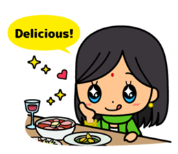 Ladies Fun Day Off Stickers (in English) sticker #2593217