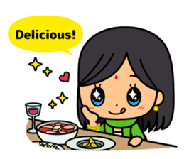 Ladies Fun Day Off Stickers (in English) sticker #2593217