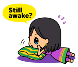 Ladies Fun Day Off Stickers (in English) sticker #2593220