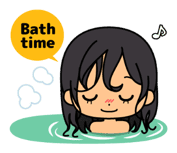 Ladies Fun Day Off Stickers (in English) sticker #2593221