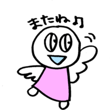 maru-maru colorful angels 44 sticker #2623692