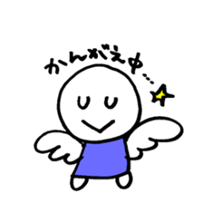 maru-maru colorful angels 44 sticker #2623694