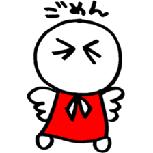 maru-maru colorful angels 44 sticker #2623696