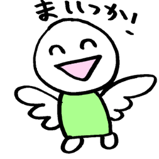 maru-maru colorful angels 44 sticker #2623697