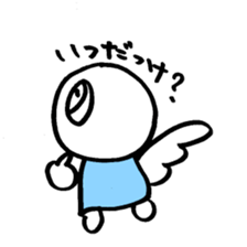 maru-maru colorful angels 44 sticker #2623698