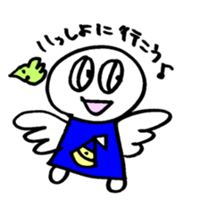 maru-maru colorful angels 44 sticker #2623700
