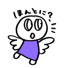 maru-maru colorful angels 44 sticker #2623704