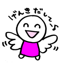 maru-maru colorful angels 44 sticker #2623705