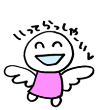 maru-maru colorful angels 44 sticker #2623710