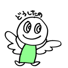 maru-maru colorful angels 44 sticker #2623715