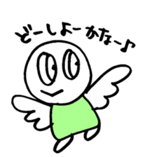 maru-maru colorful angels 44 sticker #2623720