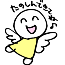 maru-maru colorful angels 44 sticker #2623723