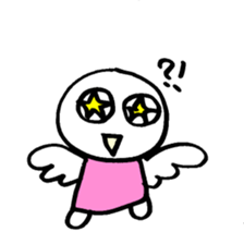 maru-maru colorful angels 44 sticker #2623727