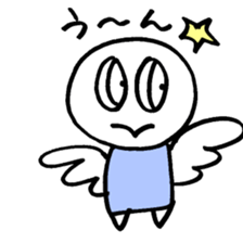 maru-maru colorful angels 44 sticker #2623728