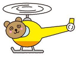 simple vehicle Sticker with KUMA vol.2 sticker #2667063