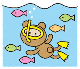 simple vehicle Sticker with KUMA vol.2 sticker #2667089