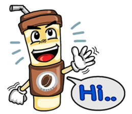 Noom Coffee glass (English) sticker #2775395