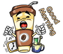 Noom Coffee glass (English) sticker #2775396