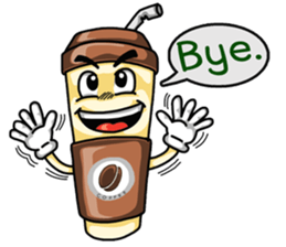 Noom Coffee glass (English) sticker #2775398