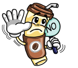 Noom Coffee glass (English) sticker #2775399