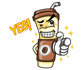 Noom Coffee glass (English) sticker #2775400