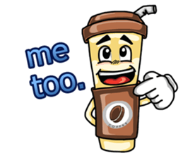 Noom Coffee glass (English) sticker #2775404