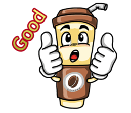 Noom Coffee glass (English) sticker #2775405