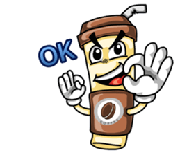 Noom Coffee glass (English) sticker #2775406