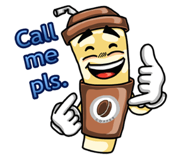 Noom Coffee glass (English) sticker #2775412