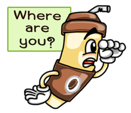 Noom Coffee glass (English) sticker #2775413