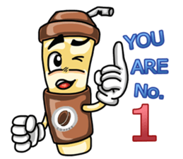 Noom Coffee glass (English) sticker #2775415