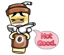 Noom Coffee glass (English) sticker #2775418