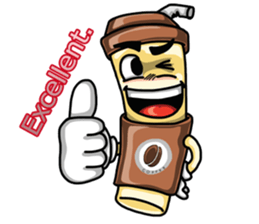 Noom Coffee glass (English) sticker #2775419