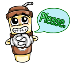 Noom Coffee glass (English) sticker #2775420