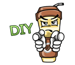 Noom Coffee glass (English) sticker #2775425