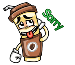 Noom Coffee glass (English) sticker #2775426