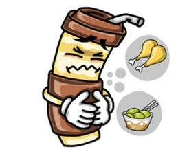 Noom Coffee glass (English) sticker #2775428