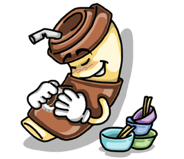 Noom Coffee glass (English) sticker #2775429