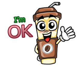 Noom Coffee glass (English) sticker #2775430