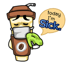 Noom Coffee glass (English) sticker #2775431