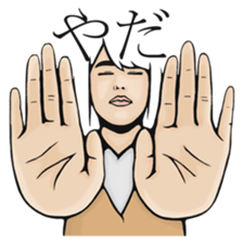 Japanese Female Students Stickers sticker #2778408