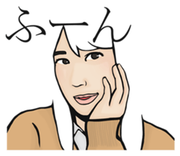 Japanese Female Students Stickers sticker #2778413