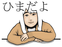 Japanese Female Students Stickers sticker #2778415