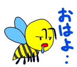 Monkey and crab and his companions sticker #2832214