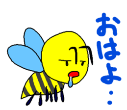 Monkey and crab and his companions sticker #2832214