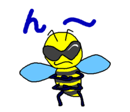 Monkey and crab and his companions sticker #2832216