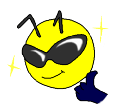 Monkey and crab and his companions sticker #2832220