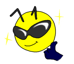 Monkey and crab and his companions sticker #2832220