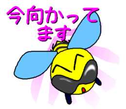 Monkey and crab and his companions sticker #2832221