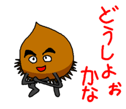 Monkey and crab and his companions sticker #2832223